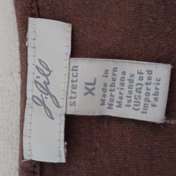 Silky Brown Tank Top by J.Jill - Picture 4 of 4